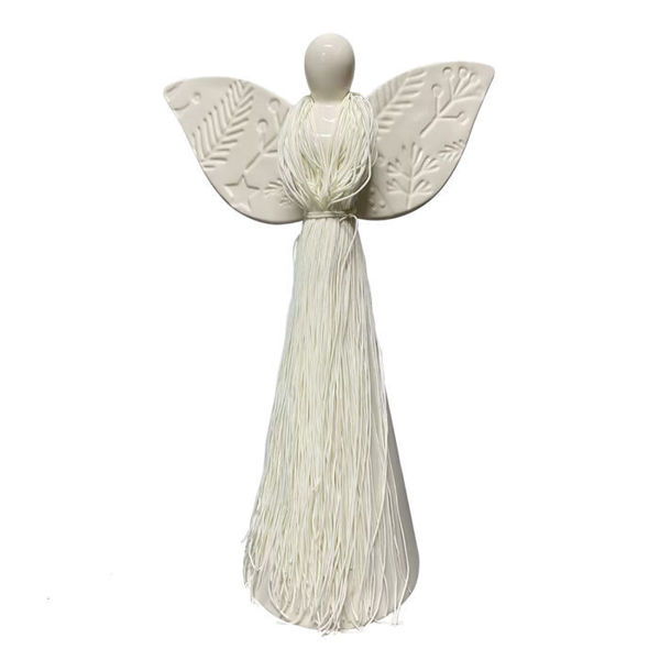 Porcelain Angel - White | Large