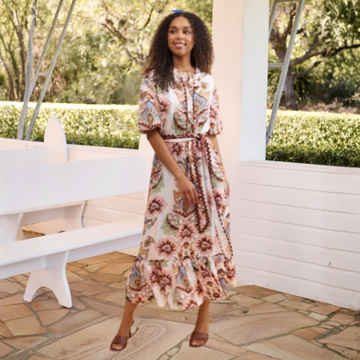 Nancy Dress - Bohemian Rhapsody Print | Collectivo