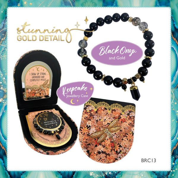 Lisa Pollock Crystal Bracelets | Black Onyx