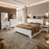 Miya Bed Frame - Gloss White | Online Only