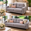 Picture of Club 2 Seater Sofa | Modern Grey Lounge