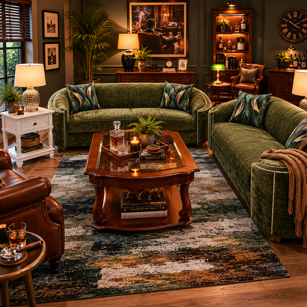 Duomo 2 & 3 Seater Sofa Suite | Chinelle Fabric - Sage