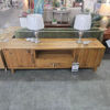 Loftwood Entertainment Unit | Natural Timber