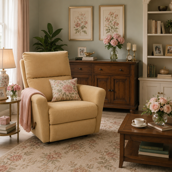 Kona Lift Chair - SM  Profile London Fabric - Honey