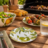 Citrus Grove - Leaves Melamine Small Plate | Madras Link