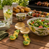 Lemons Salad Server Set (2)  Madras Link