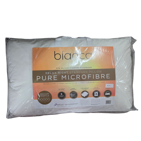 Pure Microfibre Pillow | Bianca