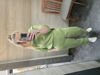 Flat Front 7/8 Pant - Pistachio | Seesaw