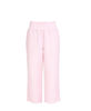 Lilly Scallop Hem Linen Pant - Pale Pink  Gordon Smith