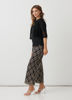 Crochet Jacket with Shell Button - Black | Holmes & Fallon