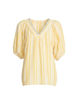 Seaport Top - Lemon/White | Threadz